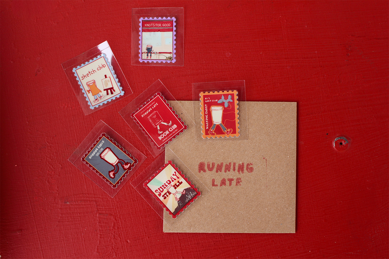 RL Clubhouse Stamp Sticker Pack