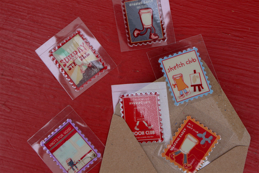 RL Clubhouse Stamp Sticker Pack