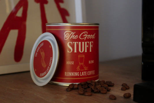 'The Good Stuff': RL House Blend Beans and Storage Tin