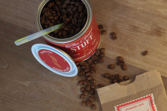 'The Good Stuff': RL House Blend Beans and Storage Tin