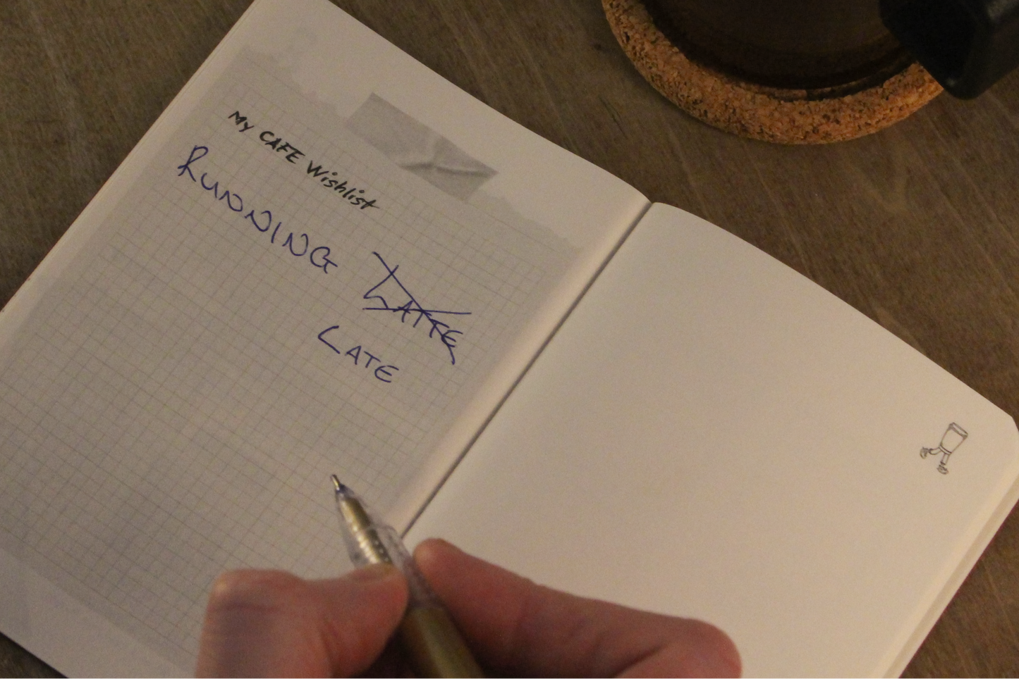 Running Late Coffee Journal