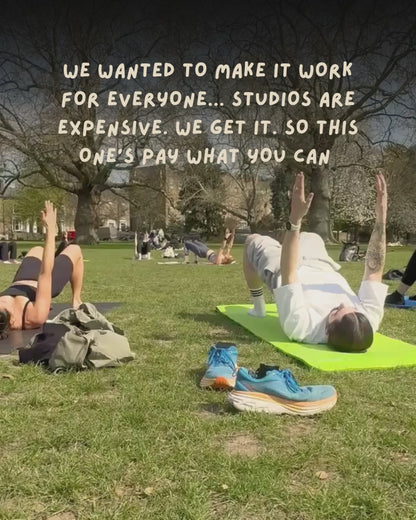 Pilates in the park